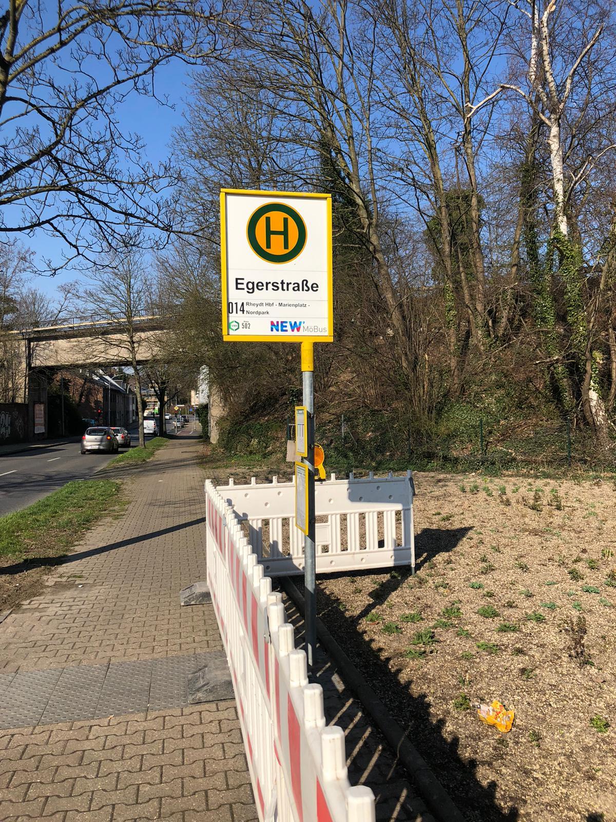 Oerschkes Tief- und Strassenbau - Haltestellenumbau in Möchengladbach, Egerstraße